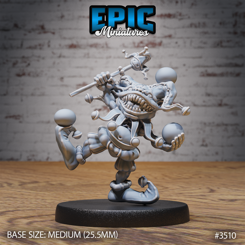 Goblin Clown 3D-printed model