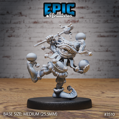 Goblin Clown 3D-printed model