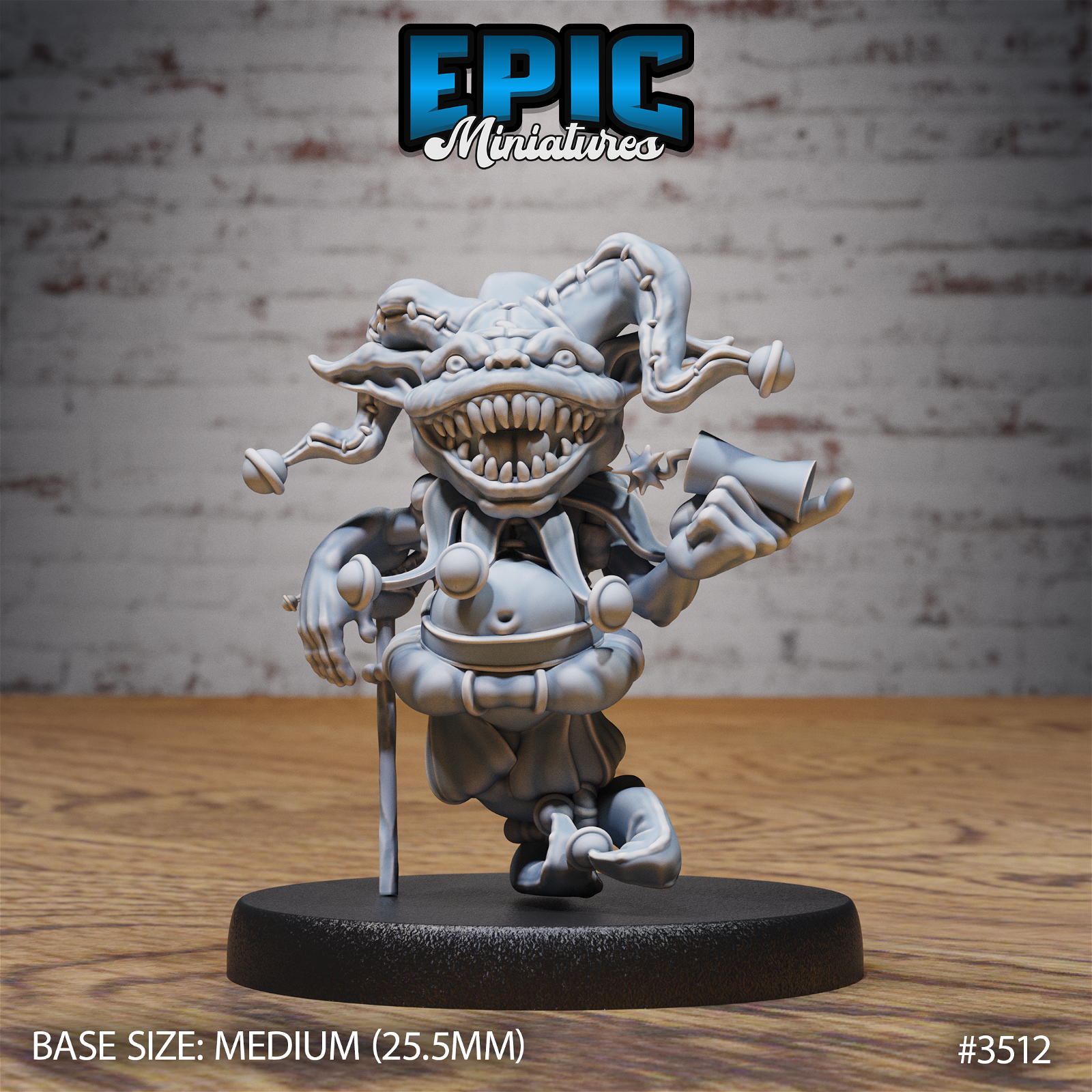 Goblin Clown - The Printable Dragon