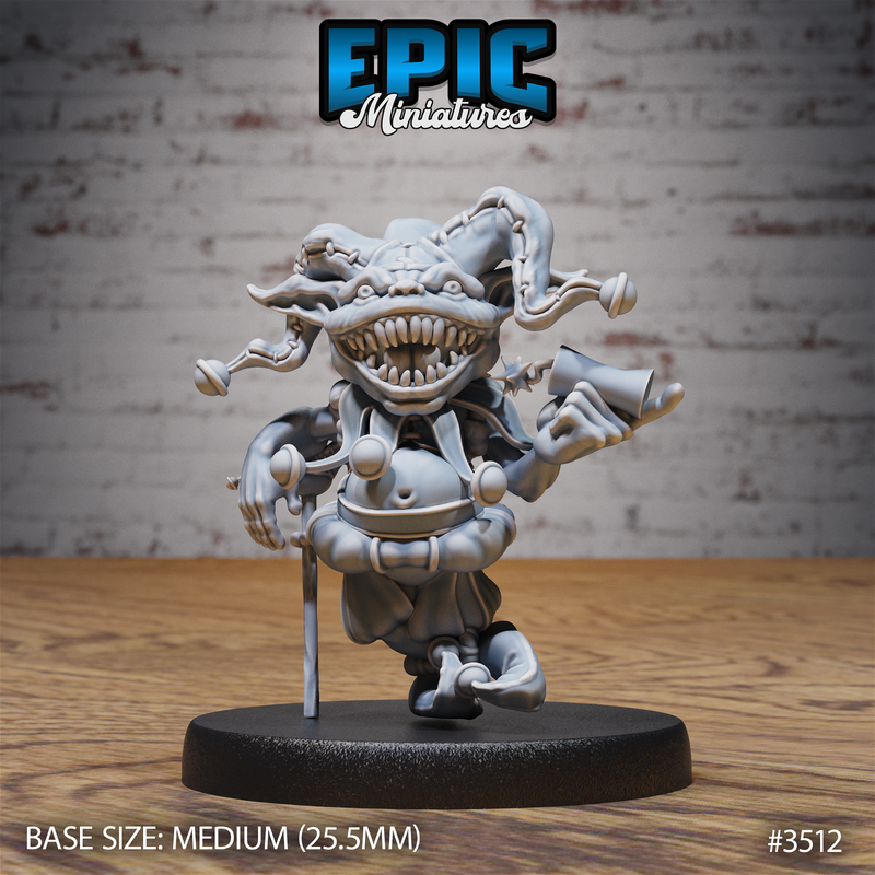 Goblin Clown 3D-printed model