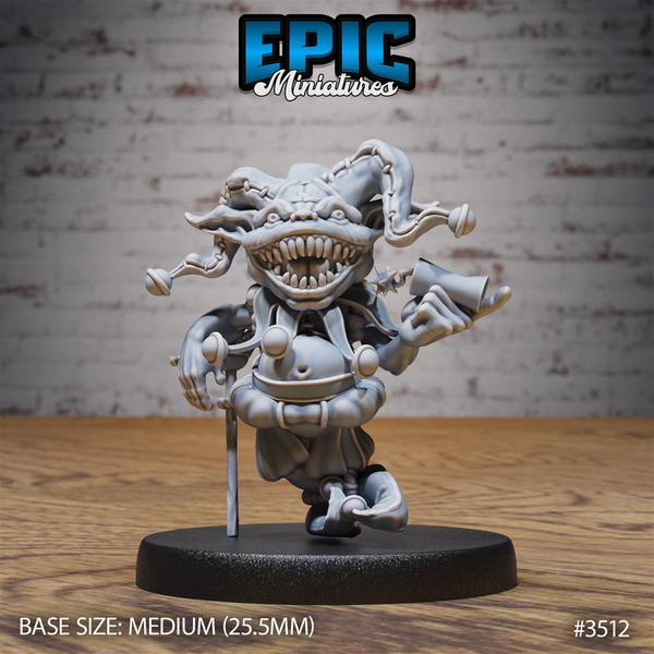 Goblin Clown 3D-printed model