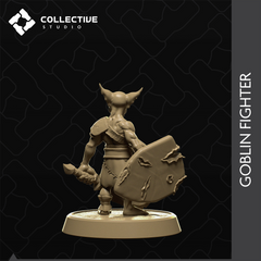 Goblin Fighter - The Printable Dragon