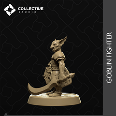 Goblin Fighter - The Printable Dragon