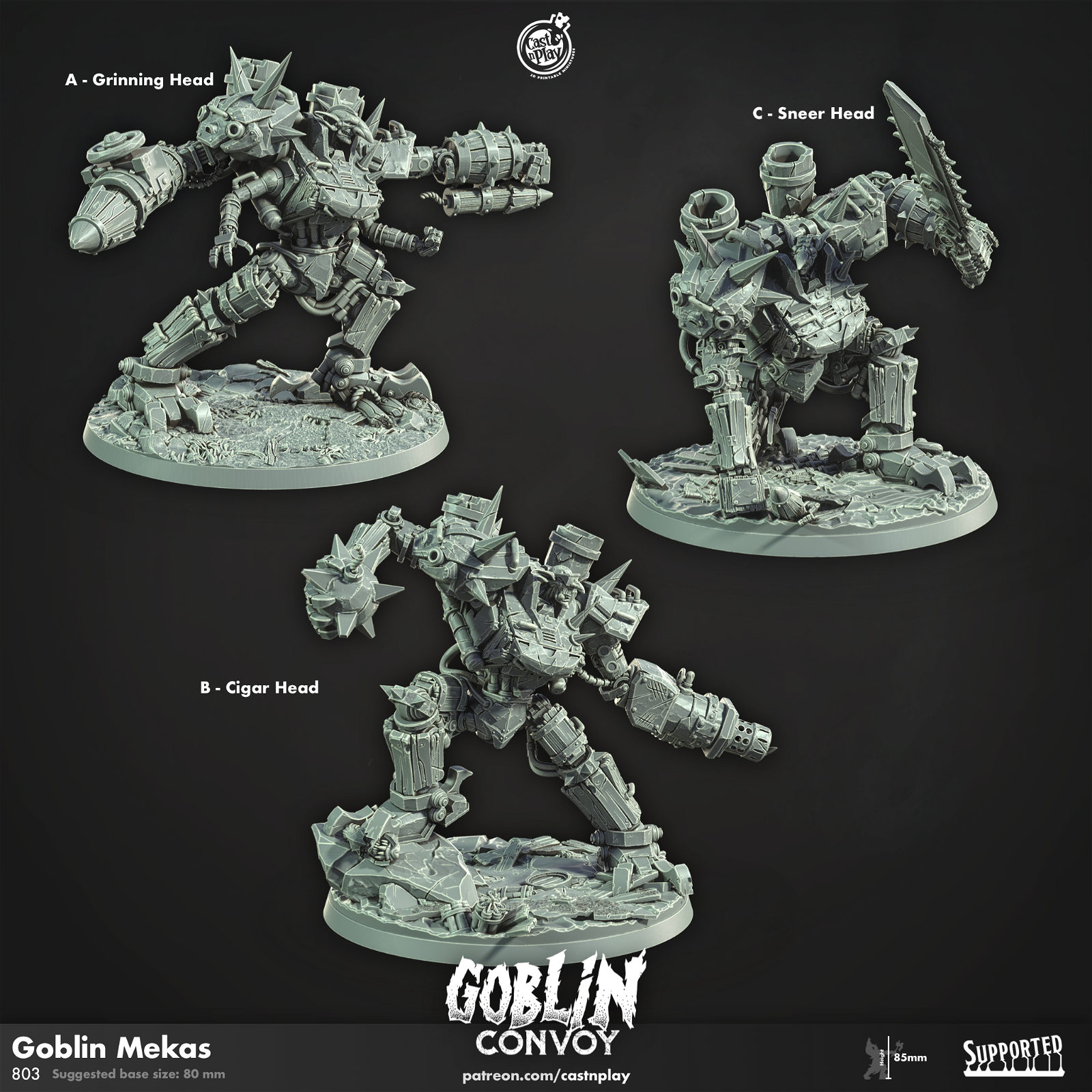 Goblin Mekas - The Printable Dragon