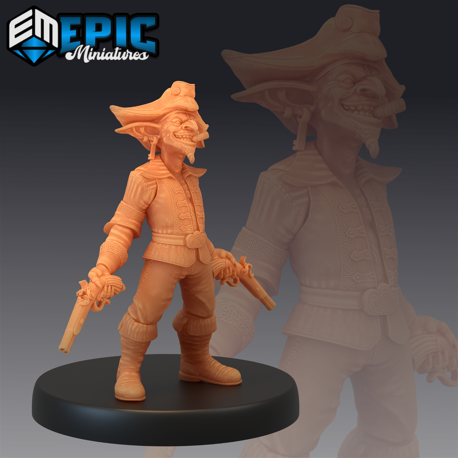 Goblin Pirate - The Printable Dragon