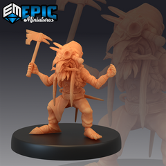 Goblin Redcap 3D-printed model