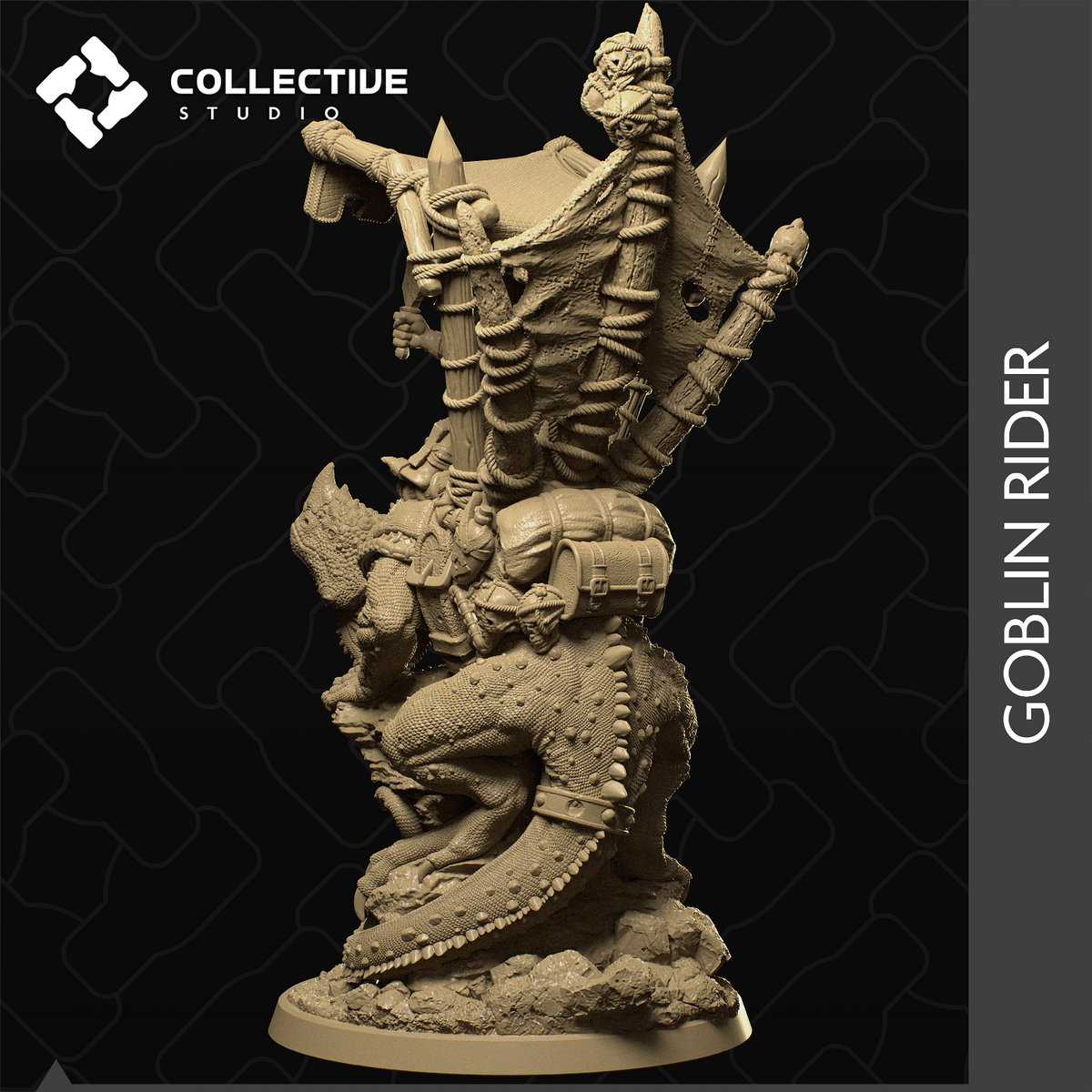 Goblin Rider - The Printable Dragon