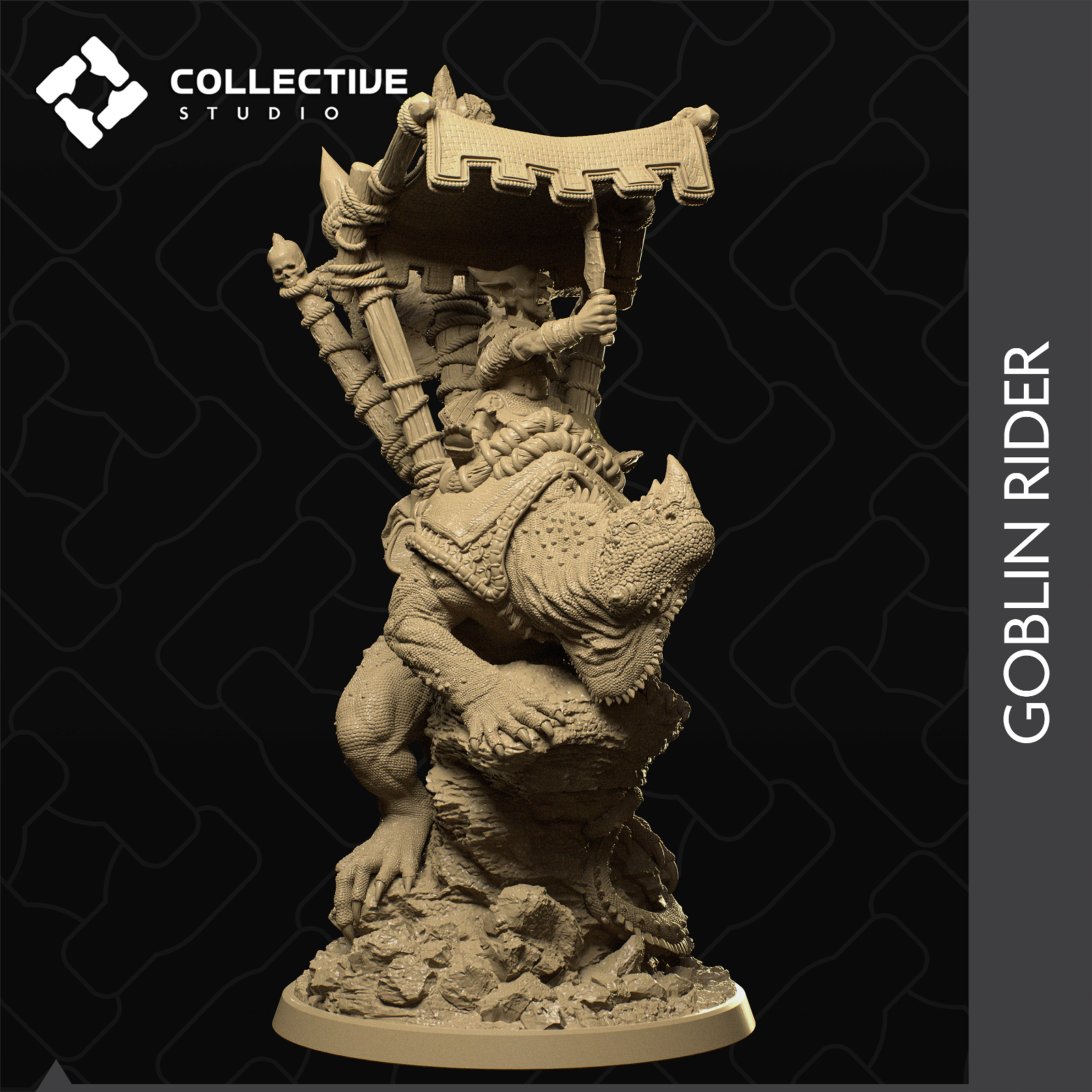 Goblin Rider - The Printable Dragon