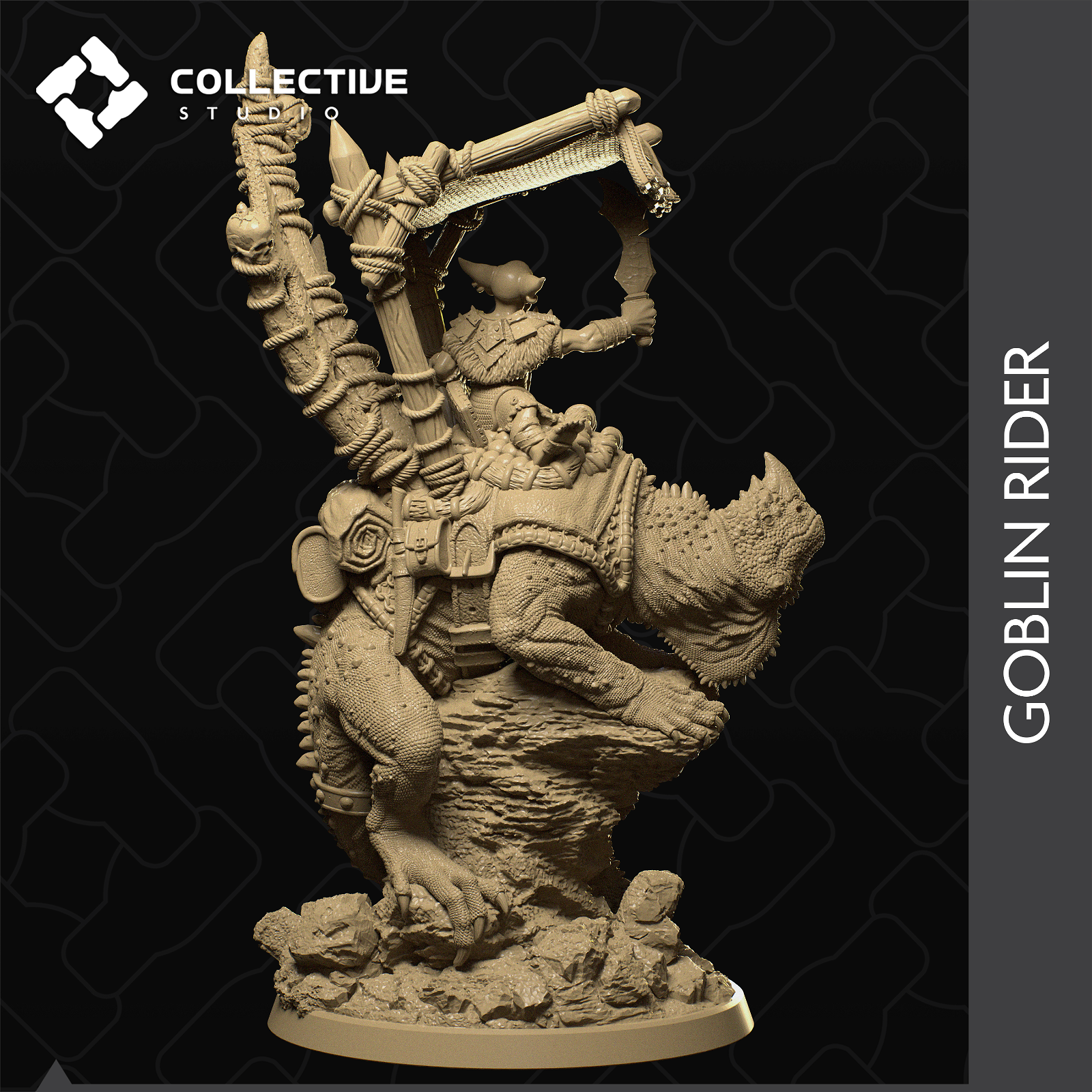 Goblin Rider - The Printable Dragon