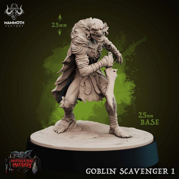 Goblin Scavenger 3D-printed model