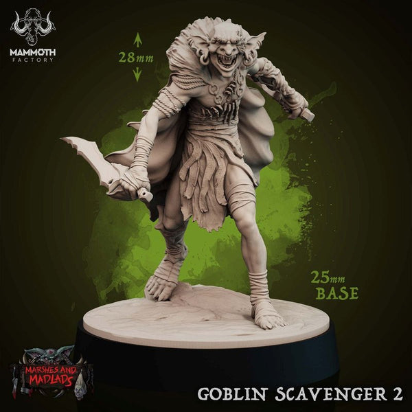 Goblin Scavenger 3D-printed model
