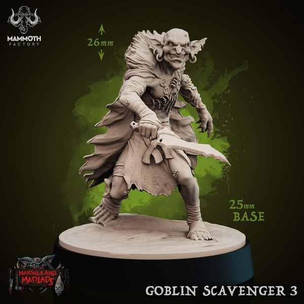 Goblin Scavenger 3D-printed model