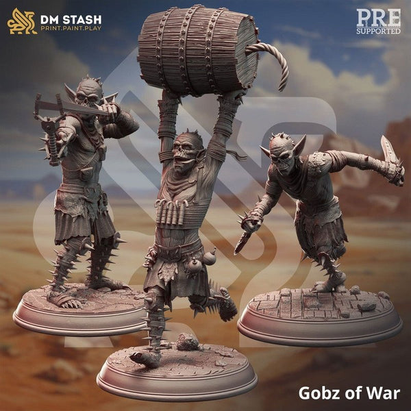 Gobz Of War 3D-printed model
