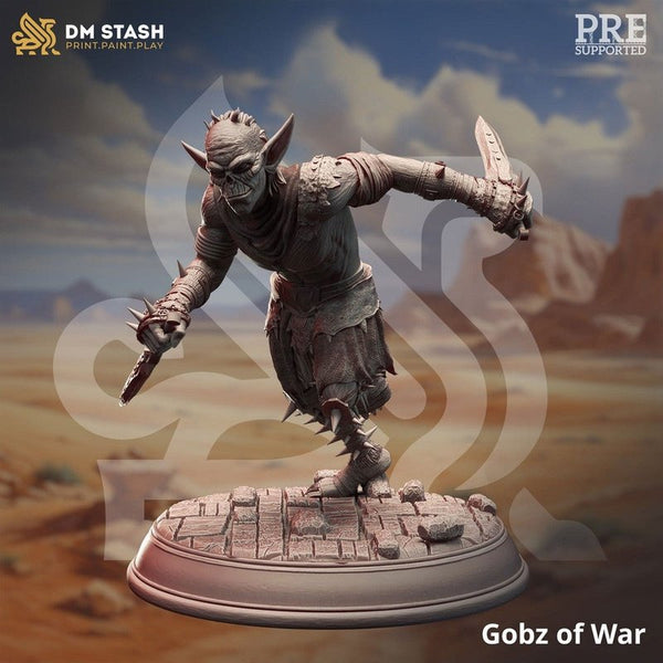 Gobz Of War 3D-printed model