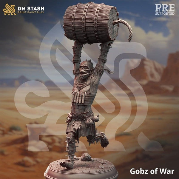 Gobz Of War 3D-printed model