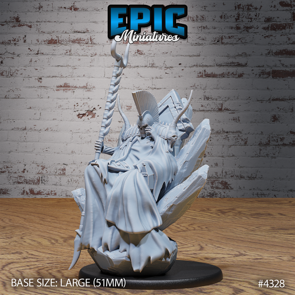 God Hades Avatar 3D-printed model