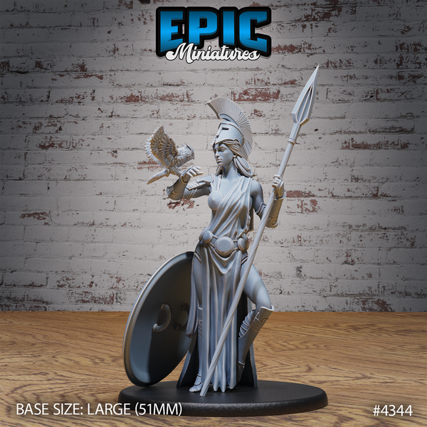 Goddess Anthena Avatar 3D-printed model