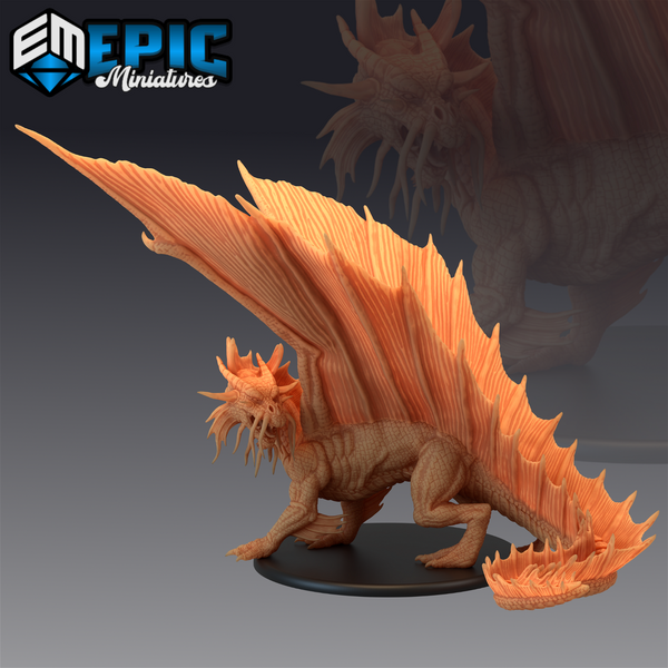 Gold Dragon - The Printable Dragon