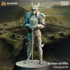 Golden Griffin Vanguards 3D-printed model