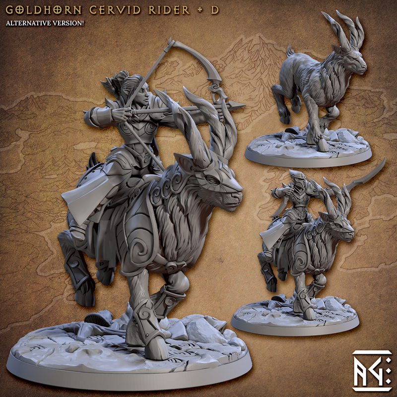 Goldhorn Cervid Rider