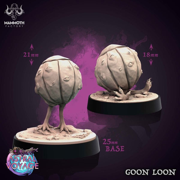 Goon Loon 3D-printed model