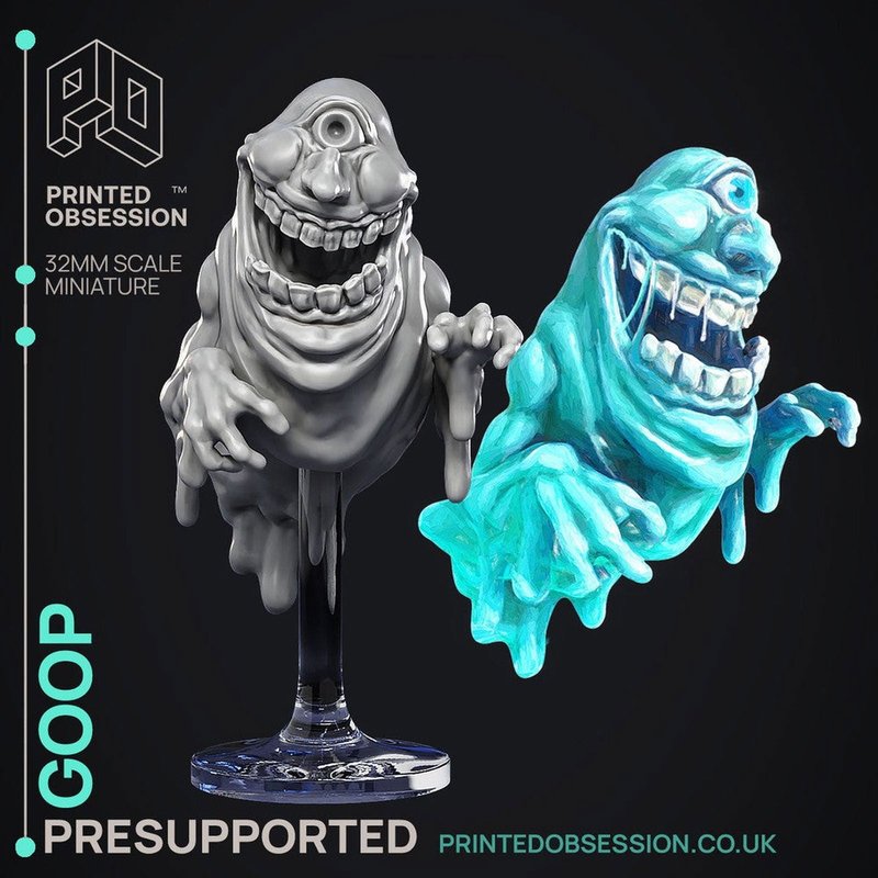 Gooper 3D-printed model
