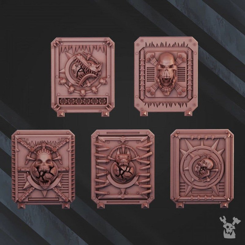 Gorelords APC doors Pack 3D-printed model