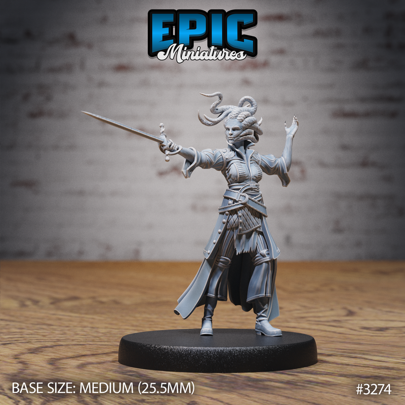 Gorgon Pirate 3D-printed model