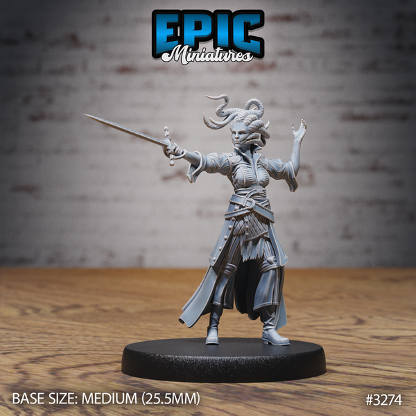 Gorgon Pirate 3D-printed model
