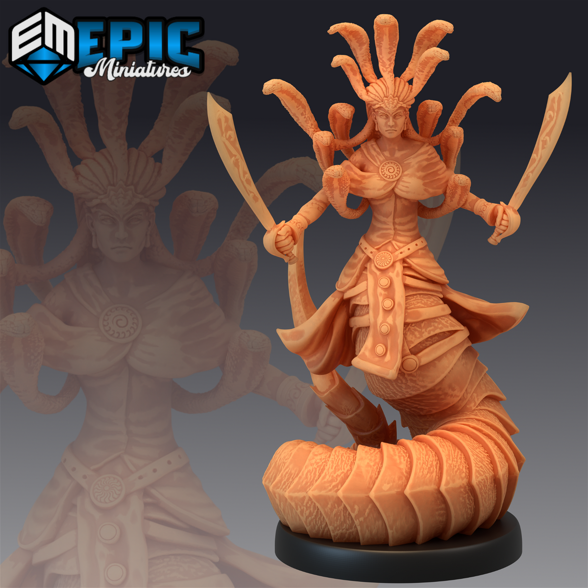 Gorgon Sister Euryale - The Printable Dragon