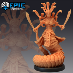 Gorgon Sister Euryale 3D-printed model