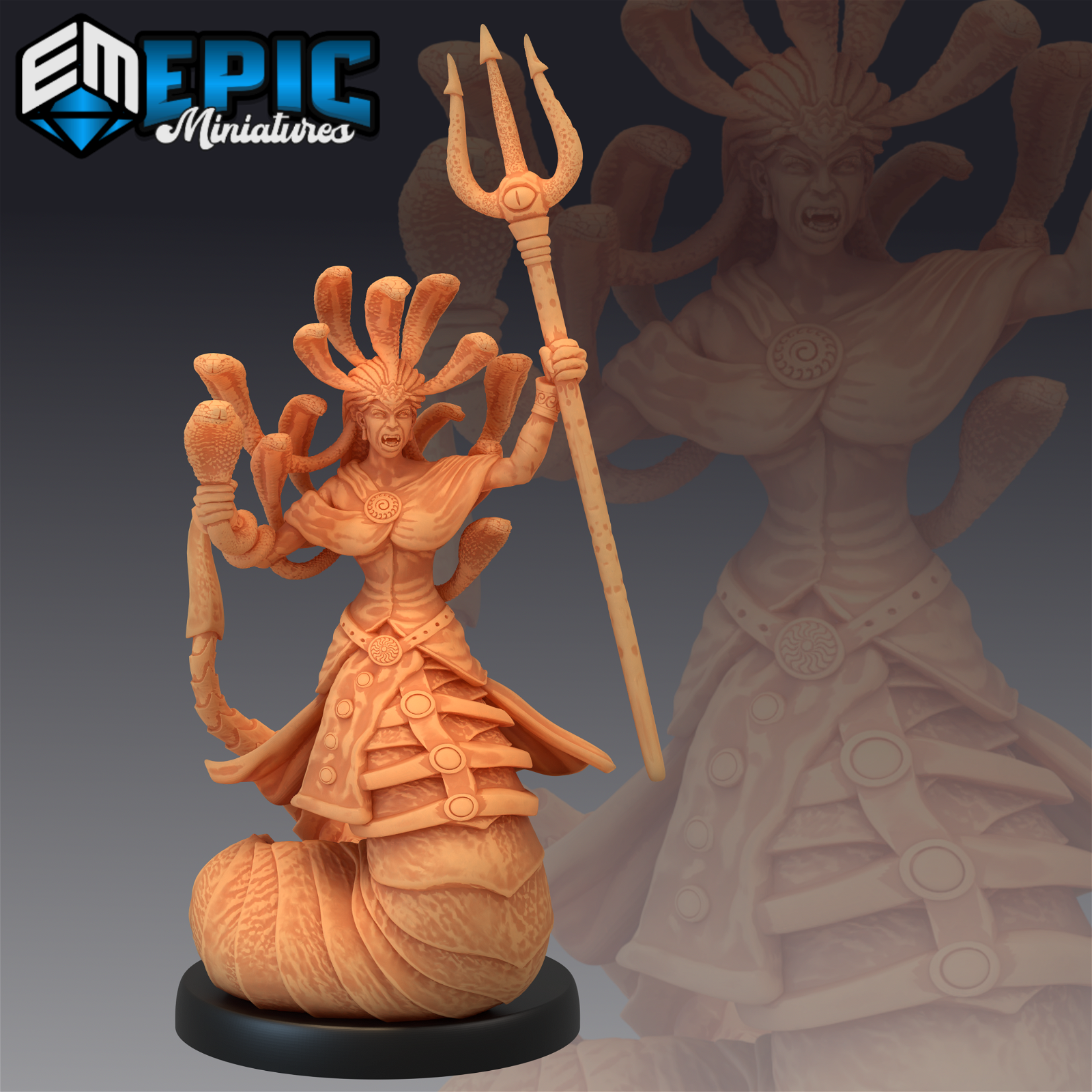 Gorgon Sister Euryale - The Printable Dragon