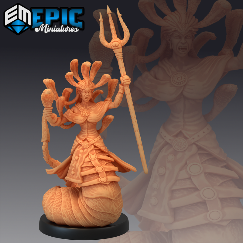Gorgon Sister Euryale 3D-printed model