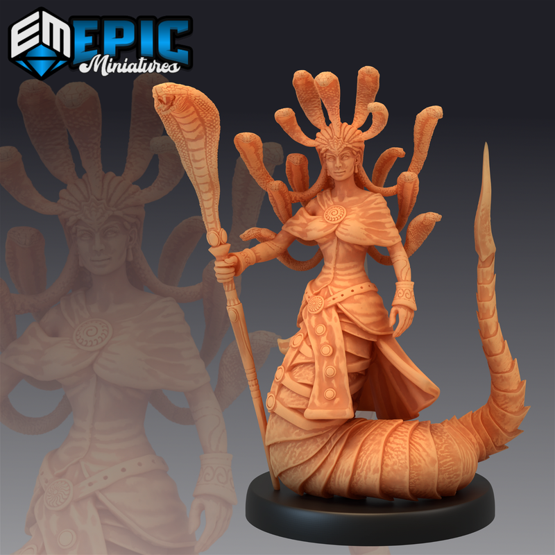 Gorgon Sister Euryale 3D-printed model