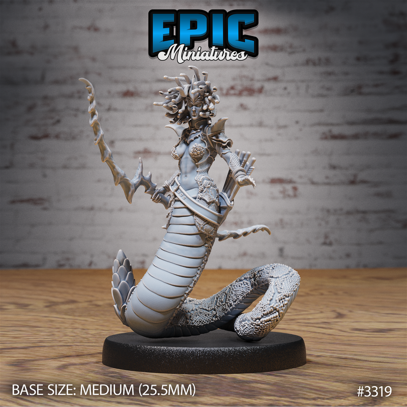 Gorgon Sisters Medusa 3D-printed model