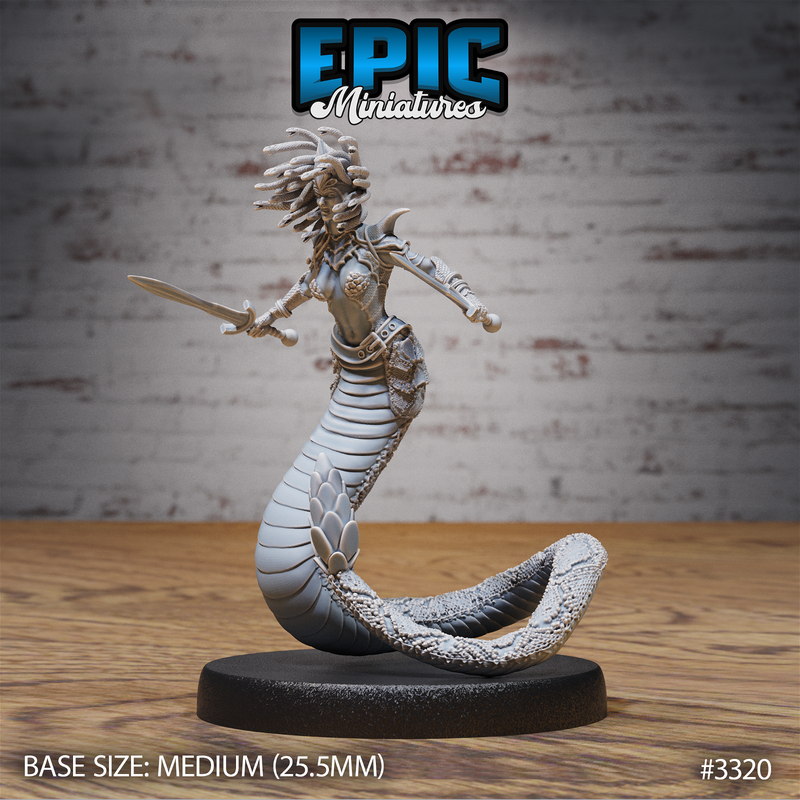 Gorgon Sisters Medusa 3D-printed model