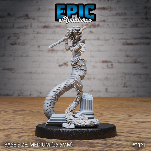 Gorgon Sisters Medusa 3D-printed model