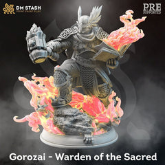 Gorozai 3D-printed model