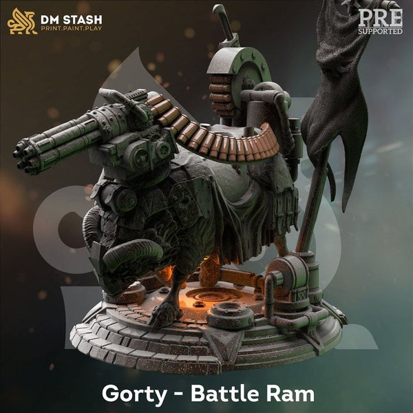 Gorty Battle Ram 3D-printed model