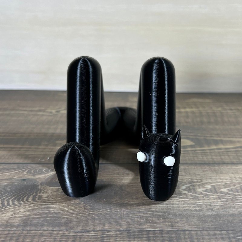 Goth Cat Desk Accessories 3D-printed model