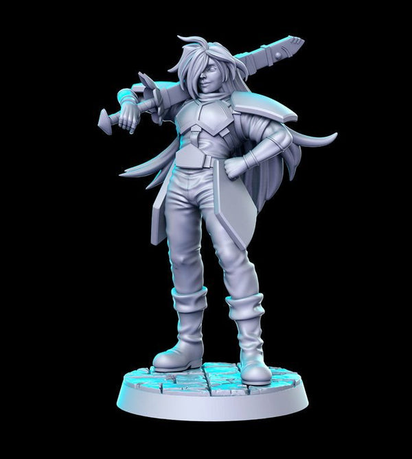Gourry Gabriev 3D-printed model