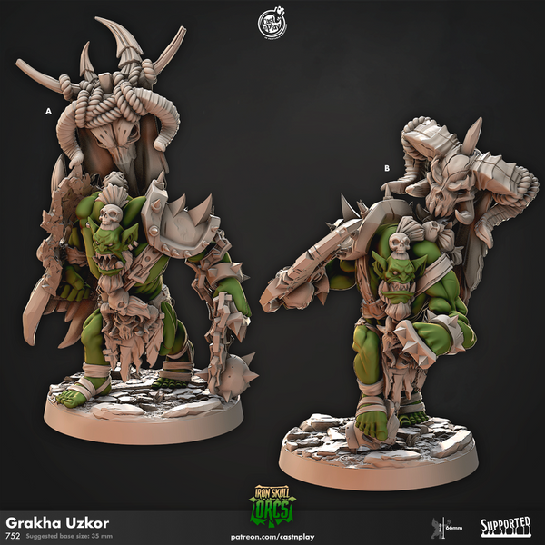Grakha Uzkor 3D-printed model