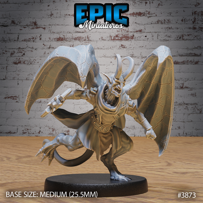 Graveyard Gargoyle 3D-printed model