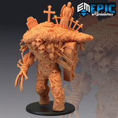 Graveyard Golem 3D-printed model