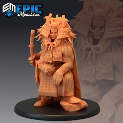 Great Shogun 3D-printed model