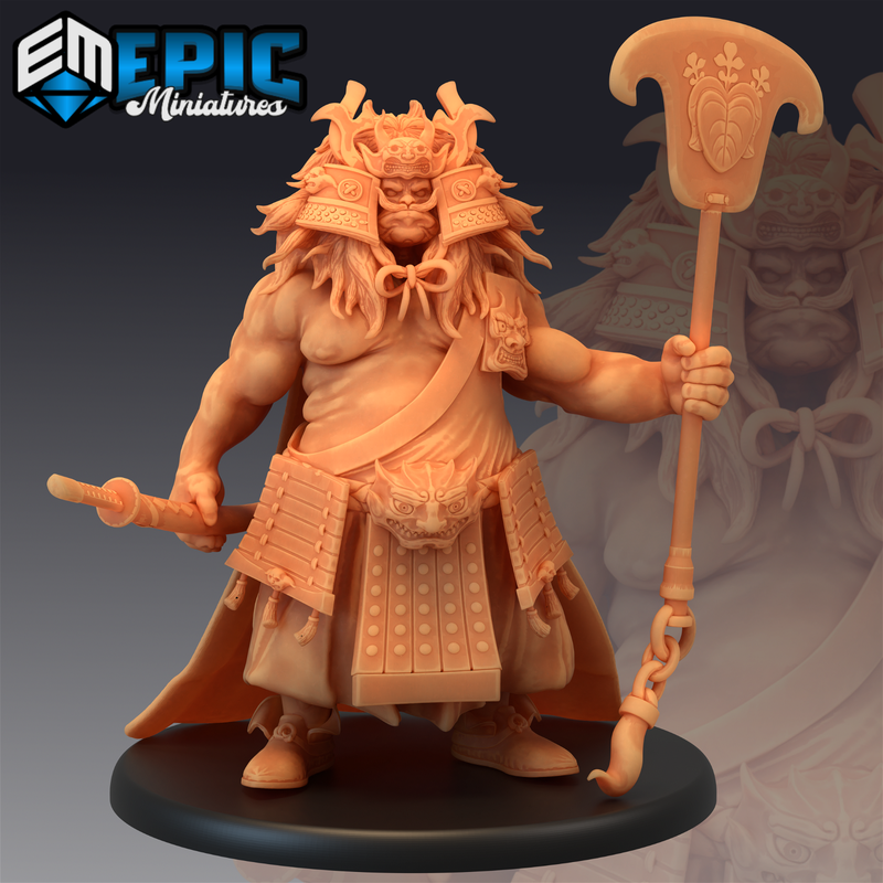 Great Shogun 3D-printed model