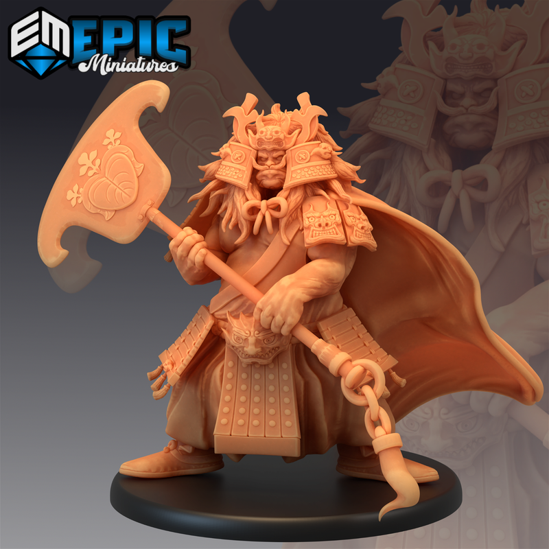 Great Shogun 3D-printed model