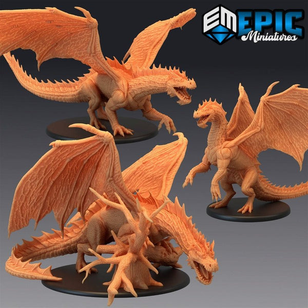 Green Dragon 3D-printed model