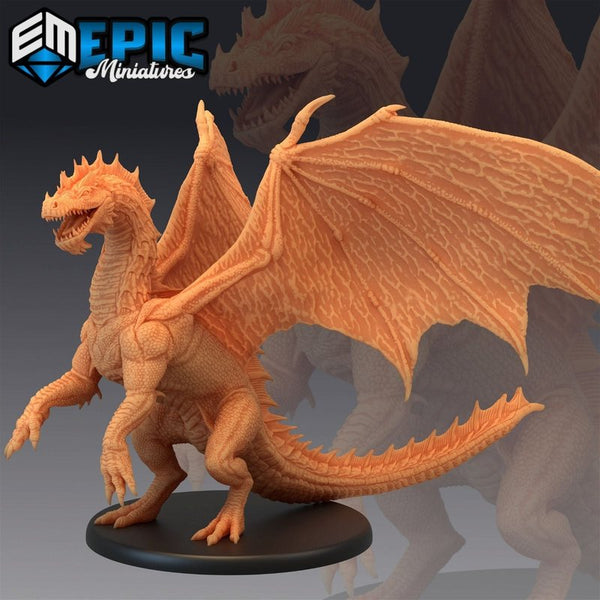 Green Dragon 3D-printed model