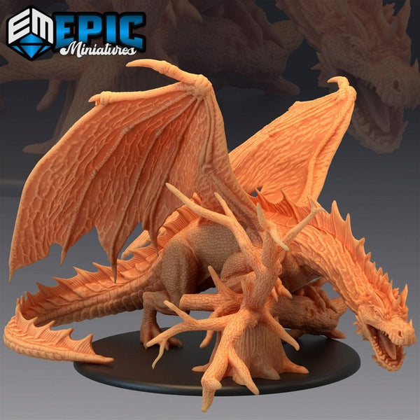 Green Dragon 3D-printed model